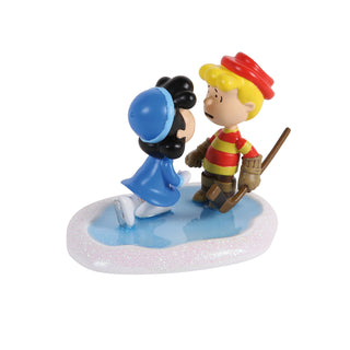 Department 56 Peanuts Village Accessory: I Have A Pretty Face sparkle-castle