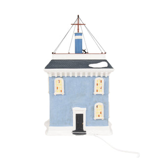 Department 56 Dickens Snow Village: Admiral Boom's House sparkle-castle