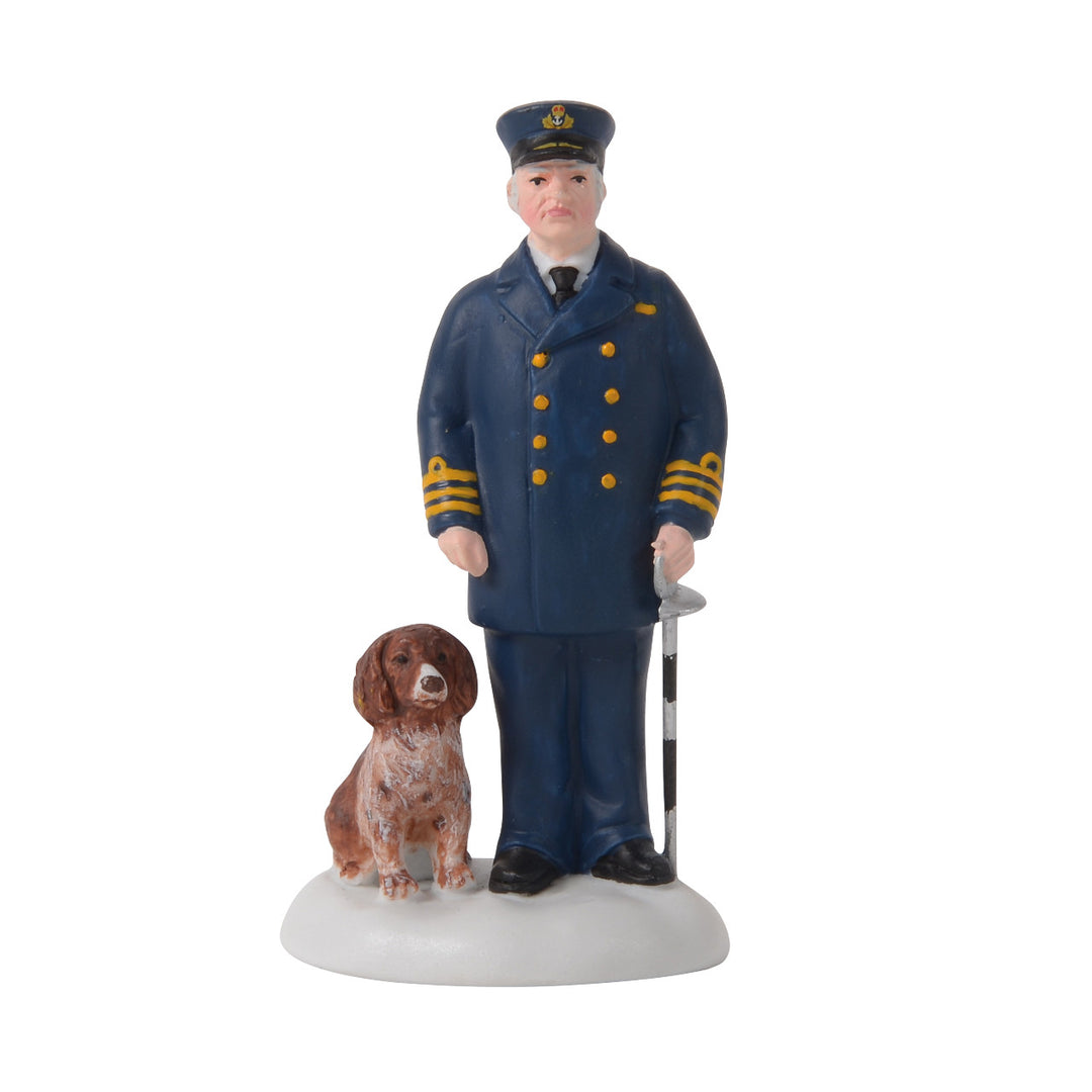 Department 56 Dickens Snow Village Accessory: Admiral Boom sparkle-castle