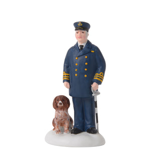 Department 56 Dickens Snow Village Accessory: Admiral Boom sparkle-castle