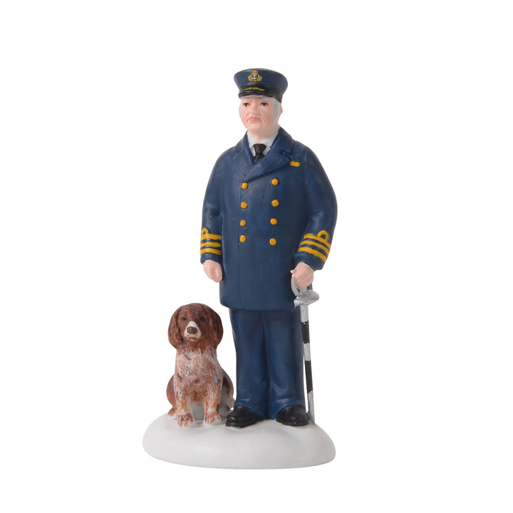 Department 56 Dickens Snow Village Accessory: Admiral Boom sparkle-castle