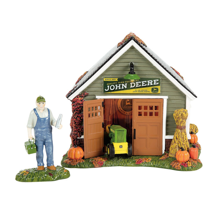 Department 56 Snow Village Harvest: Still Running!, Set of 2 sparkle-castle