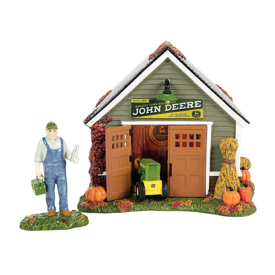 Department 56 Snow Village Harvest: Still Running!, Set of 2 sparkle-castle