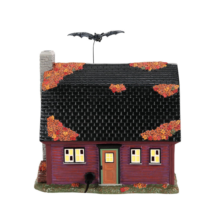 Department 56 Snow Village Halloween: The Vampire House sparkle-castle