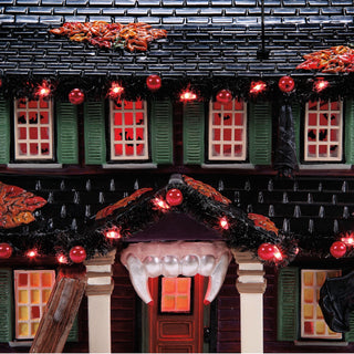 Department 56 Snow Village Halloween: The Vampire House sparkle-castle