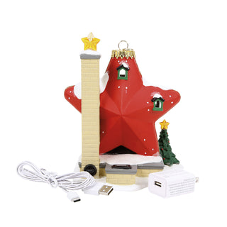 Department 56 North Pole Series: Sparkle Star House sparkle-castle
