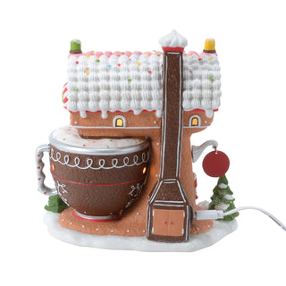 Department 56 North Pole Series: Piper's Piping Academy sparkle-castle