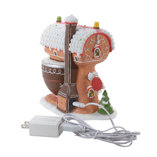 Department 56 North Pole Series: Piper's Piping Academy sparkle-castle