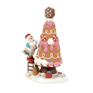 Department 56 North Pole Series Accessory: Piping The Tree sparkle-castle