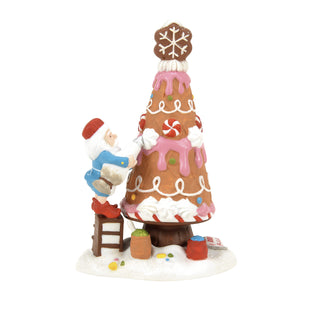 Department 56 North Pole Series Accessory: Piping The Tree sparkle-castle