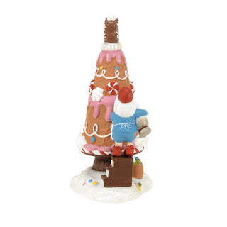 Department 56 North Pole Series Accessory: Piping The Tree sparkle-castle