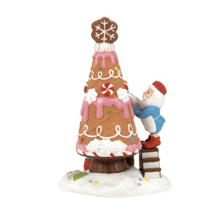 Department 56 North Pole Series Accessory: Piping The Tree sparkle-castle