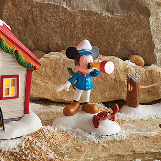Department 56 Disney Snow Village Accessory: Santa Ahoy! sparkle-castle
