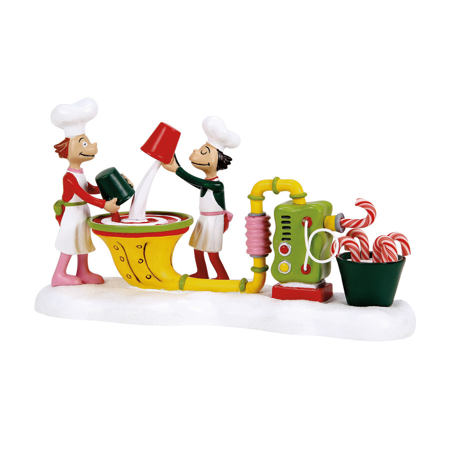 Department 56 Grinch Village Accessory: Who-ville Candy Crew sparkle-castle