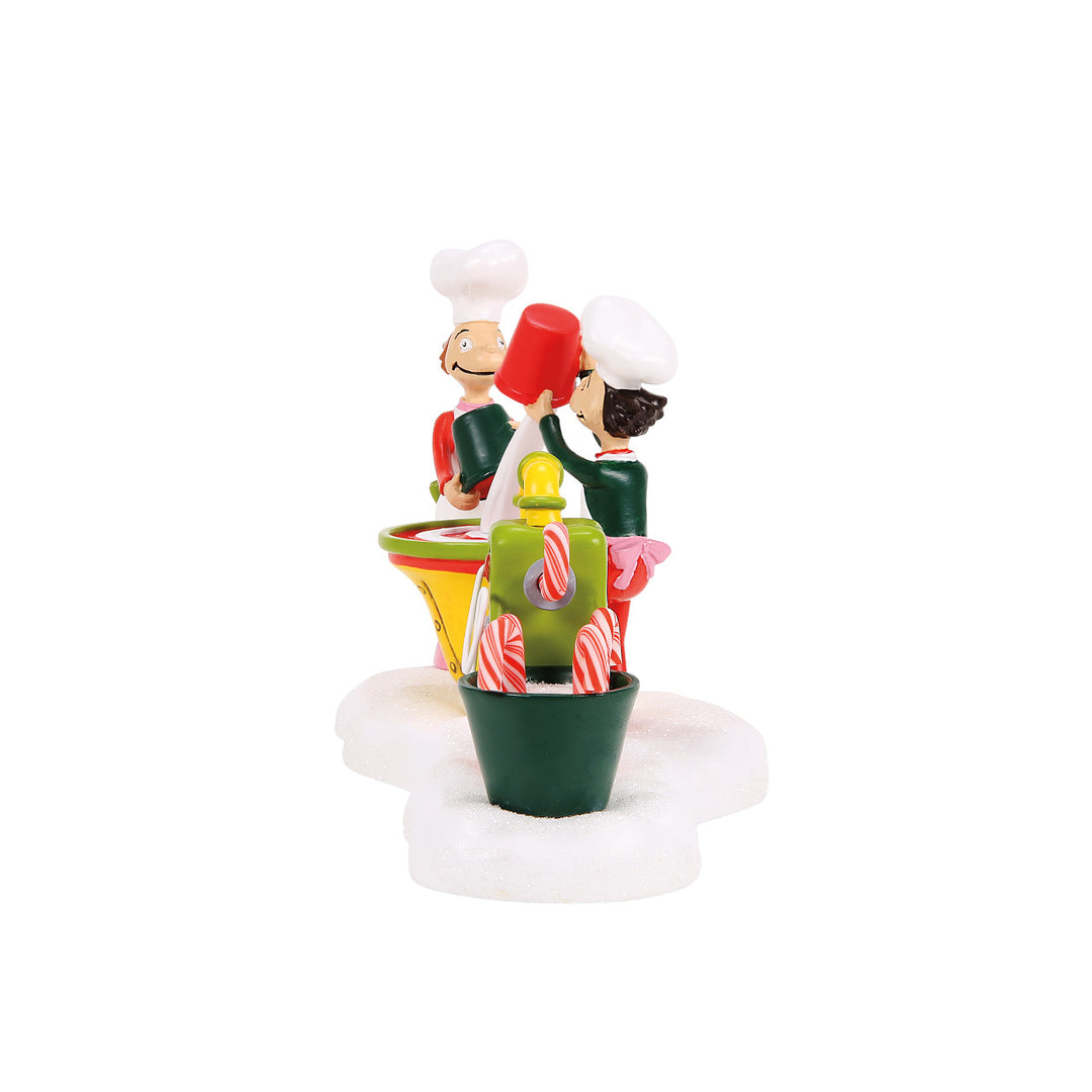 Department 56 Grinch Village Accessory: Who-ville Candy Crew sparkle-castle