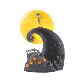 Department 56 Disney Nightmare Before Christmas Village: Up On Spiral Hill sparkle-castle