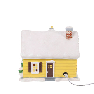 Department 56 Peanuts Village: The Van Pelt Residence sparkle-castle
