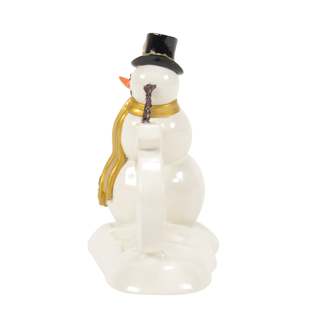Department 56 Original Snow Village Accessory: 50th Lucky The Snowman 2026 sparkle-castle