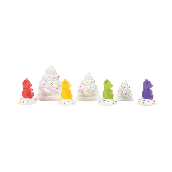 Department 56 Cross Product Village Accessory: Sticky Sweet, Set of 7