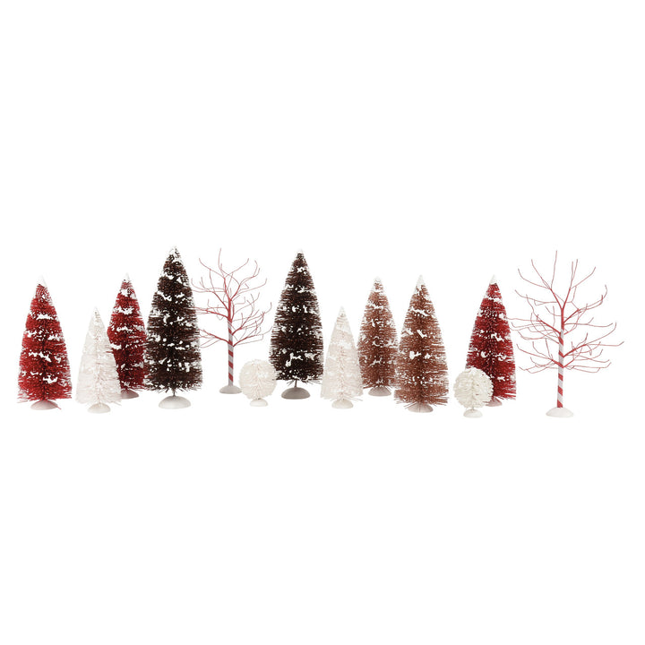 Department 56 Cross Product Village Accessory: Mochamint Landscape, Set of 13 sparkle-castle