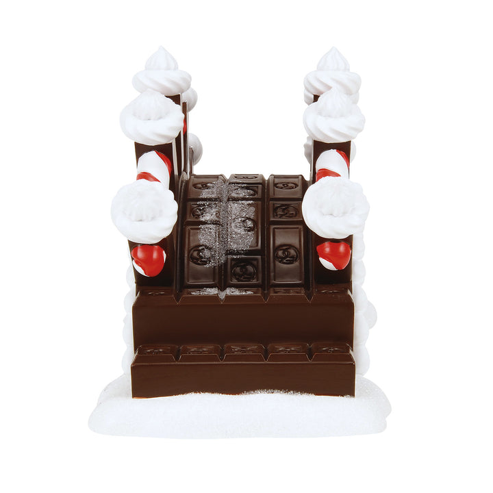 Department 56 Cross Product Village Accessory: Mochamint Bridge sparkle-castle