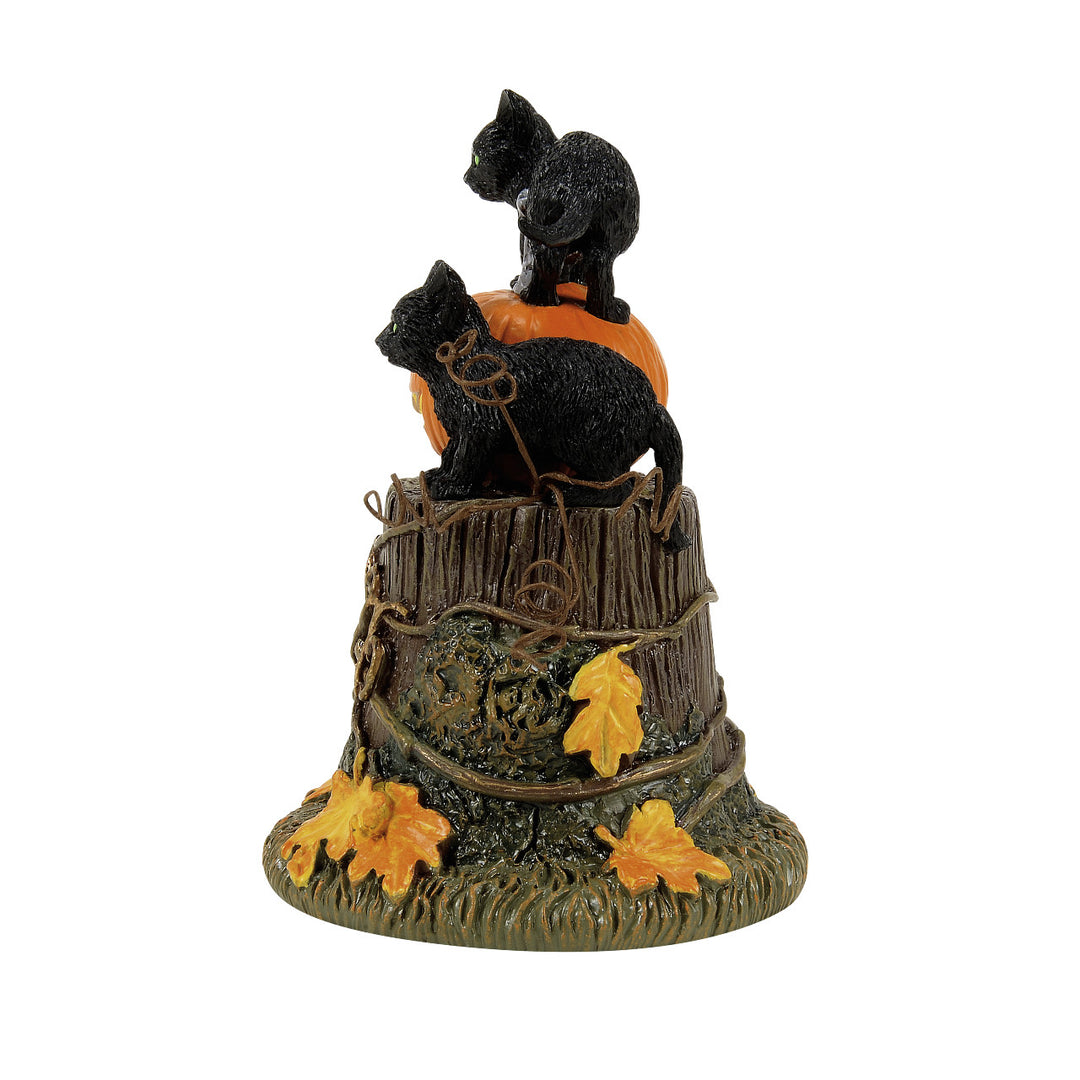 Department 56 Snow Village Halloween Accessory: 50th Feline Noir, 2026 sparkle-castle
