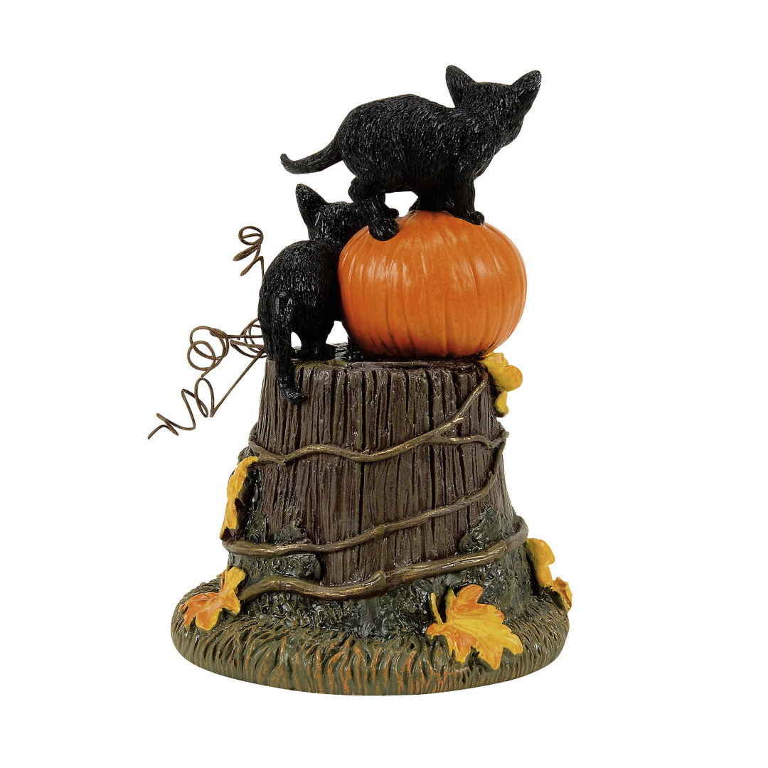 Department 56 Snow Village Halloween Accessory: 50th Feline Noir, 2026 sparkle-castle