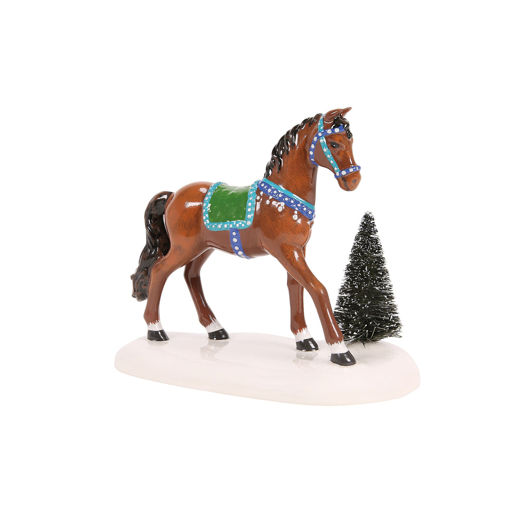 Department 56 Cross Product Village Accessory: Holiday Trotters, Set of 2 sparkle-castle