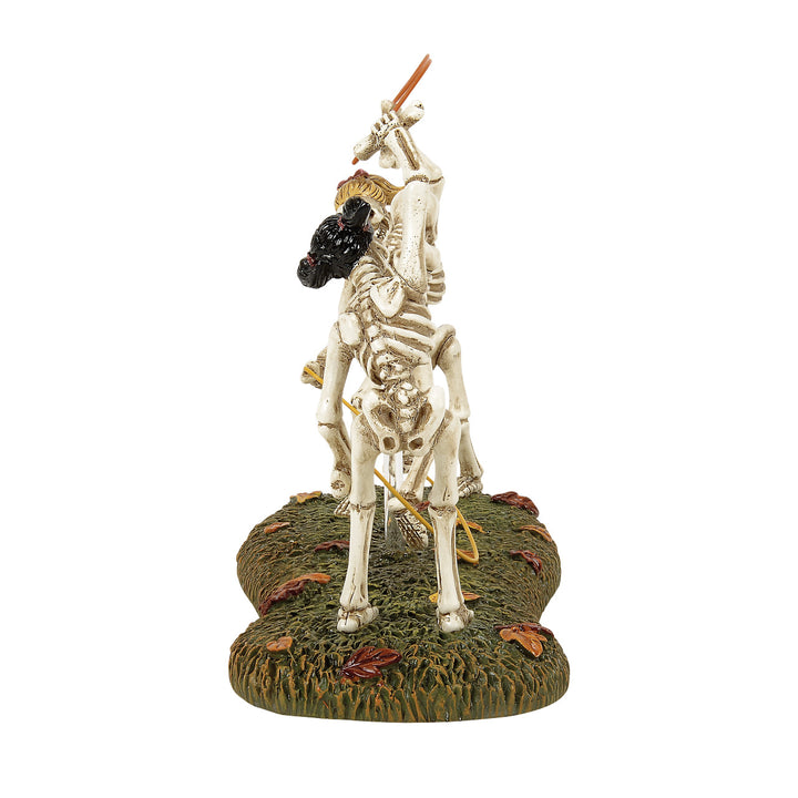 Department 56 Snow Village Halloween Accessory: Bones Double Dutch sparkle-castle