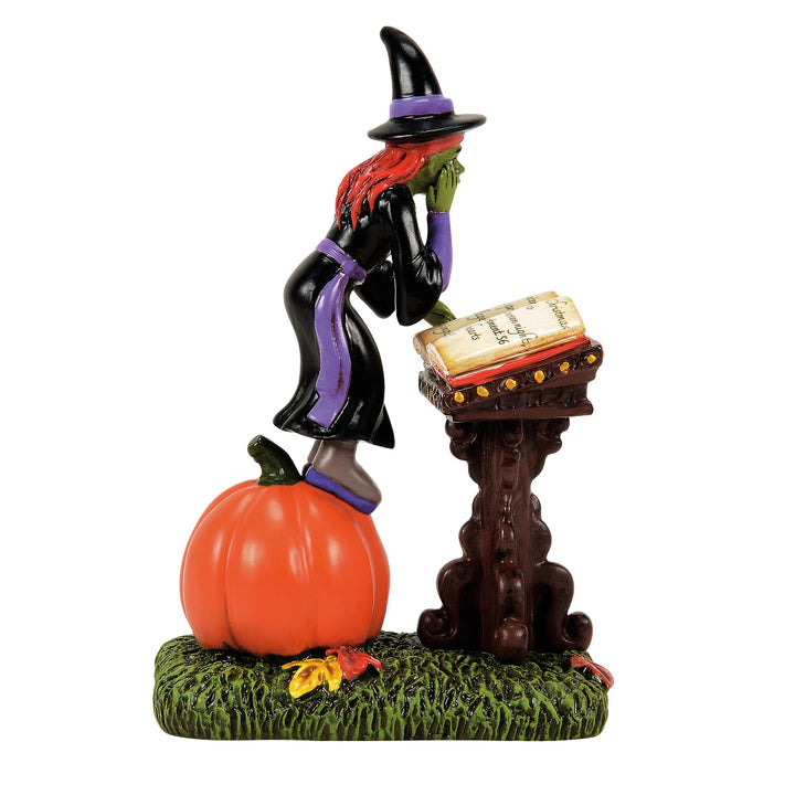 Department 56 Snow Village Halloween Accessory: The Cursed Curses in Cursive! sparkle-castle