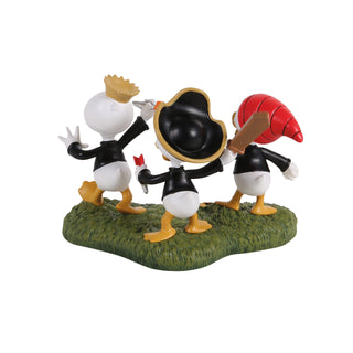 Department 56 Disney Snow Village Halloween Accessory: Huey Dewey Louie Take A Chance sparkle-castle