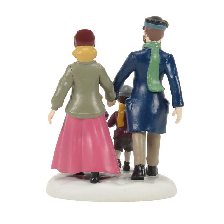 Department 56 Dickens Snow Village Accessory: 50th Christingle Procession sparkle-castle