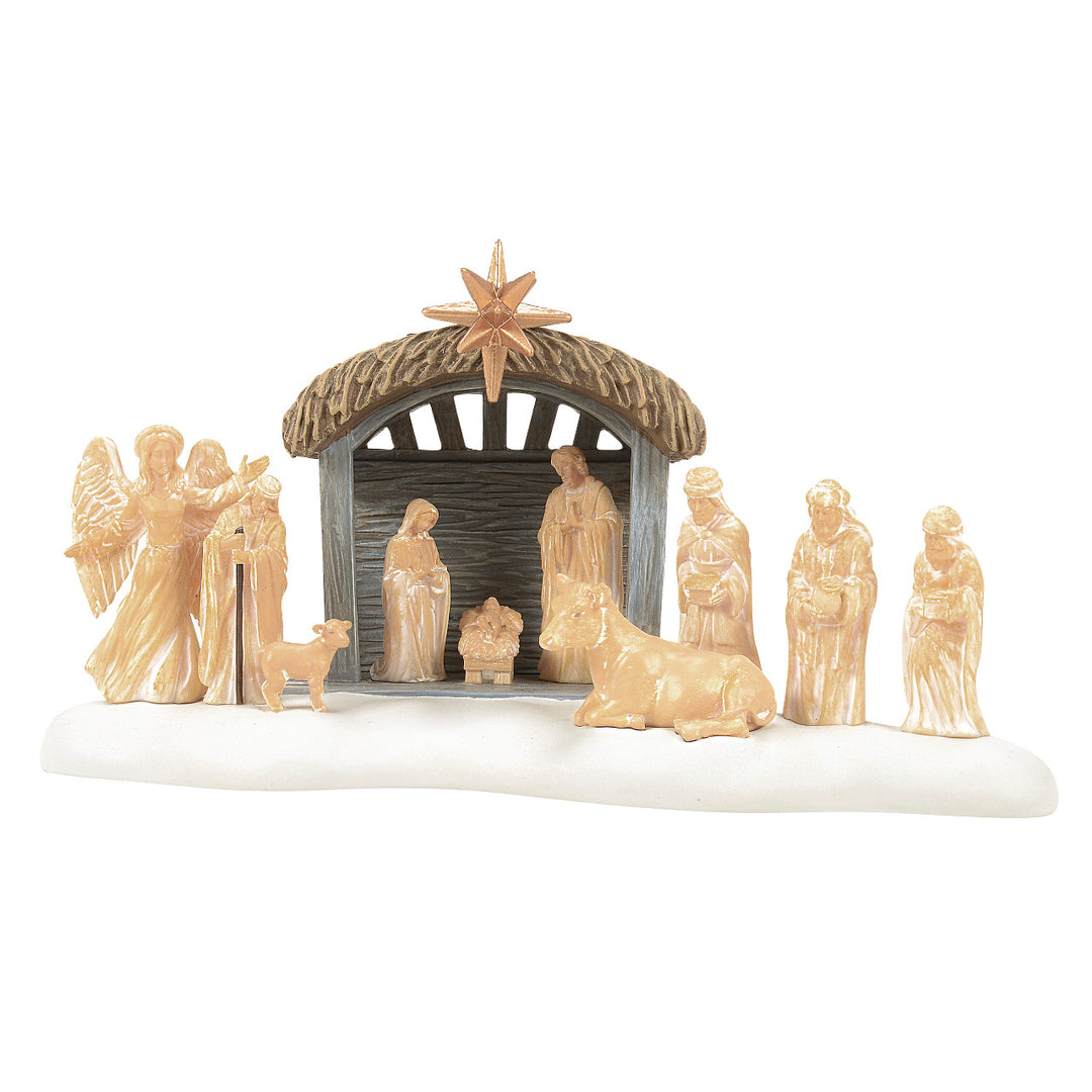 Department 56 Christmas In The City Village Accessory: A Lamb In The City sparkle-castle