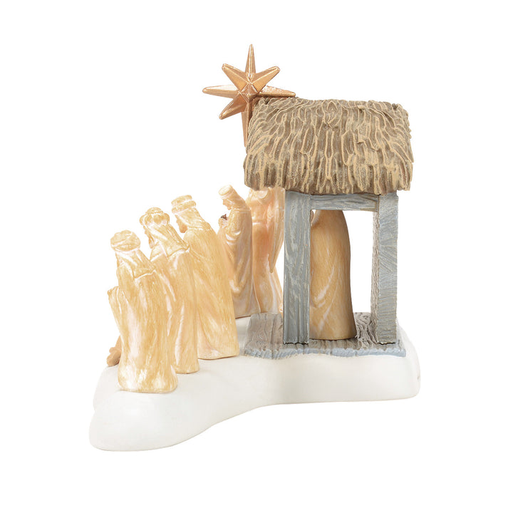 Department 56 Christmas In The City Village Accessory: A Lamb In The City sparkle-castle