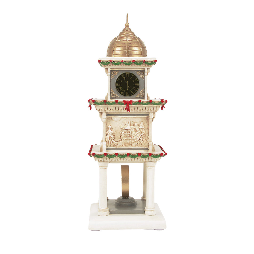 Department 56 Original Snow Village Accessory: 50th It's That Time! sparkle-castle