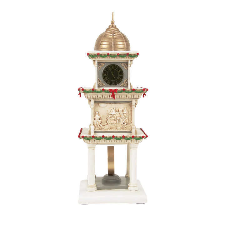 Department 56 Original Snow Village Accessory: 50th It's That Time! sparkle-castle