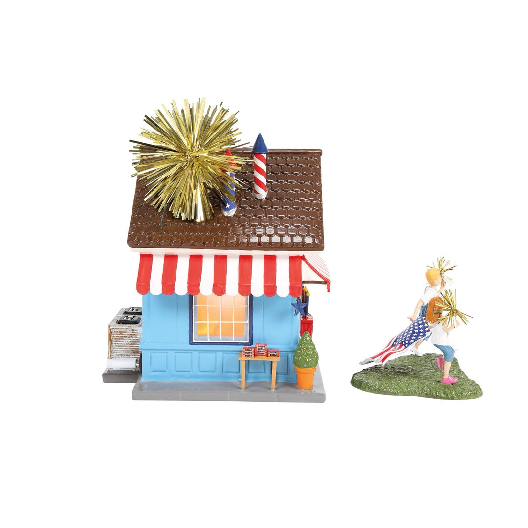 Department 56 Original Snow Village: The Semiquincentenial sparkle-castle