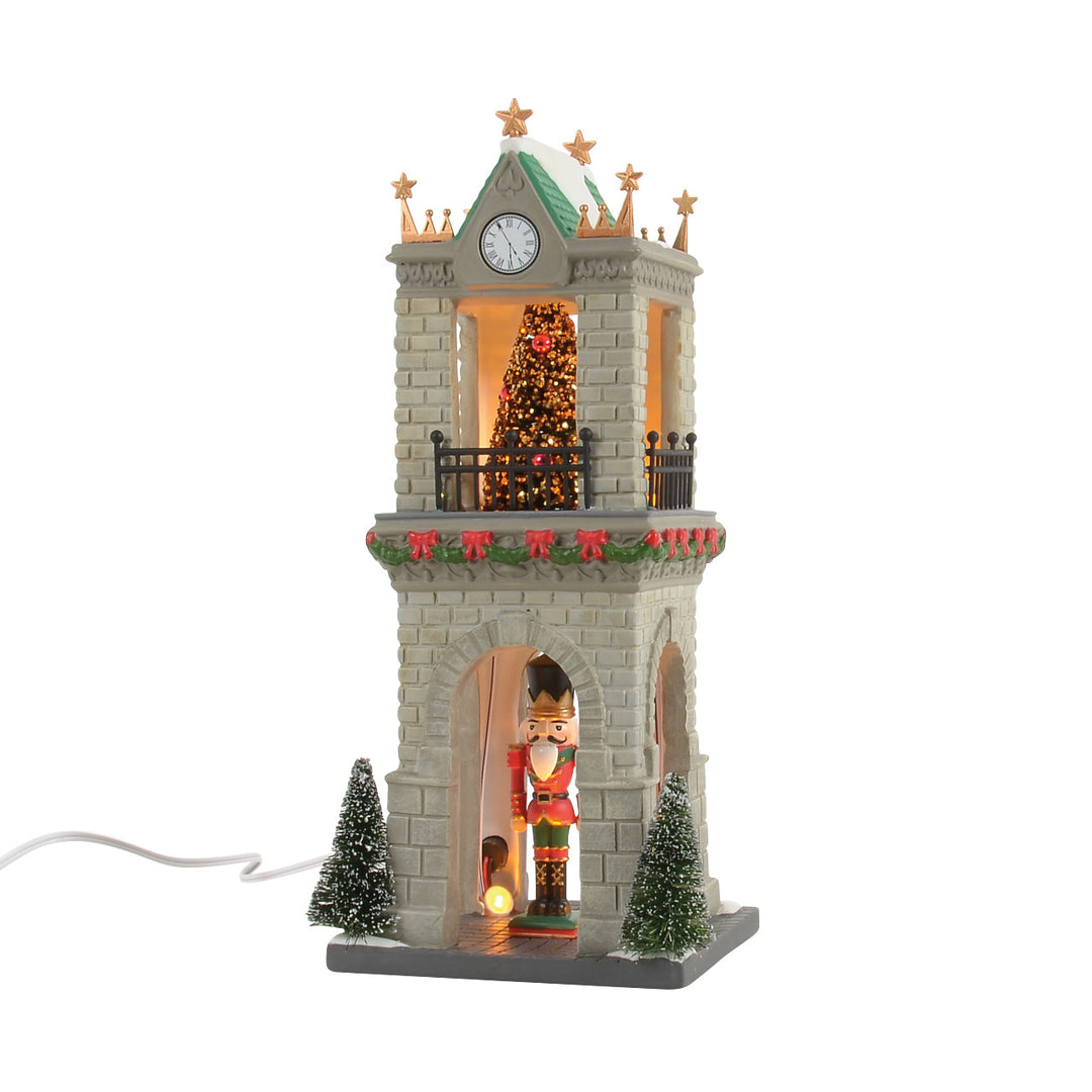 Department 56 Christmas In The City Village: Sentry In The City sparkle-castle