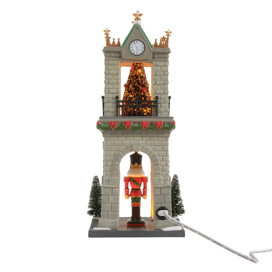 Department 56 Christmas In The City Village: Sentry In The City sparkle-castle