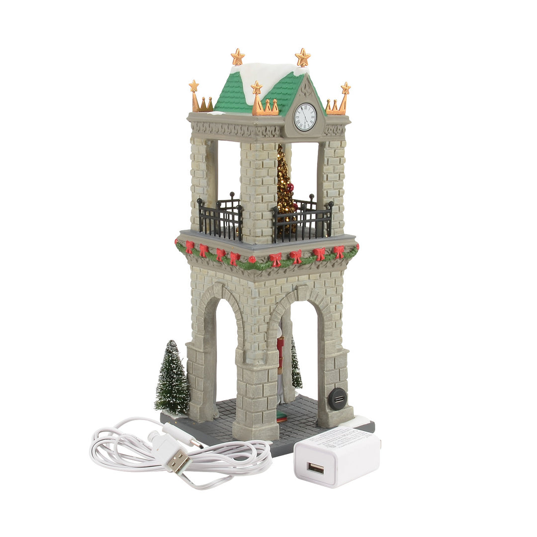 Department 56 Christmas In The City Village: Sentry In The City sparkle-castle