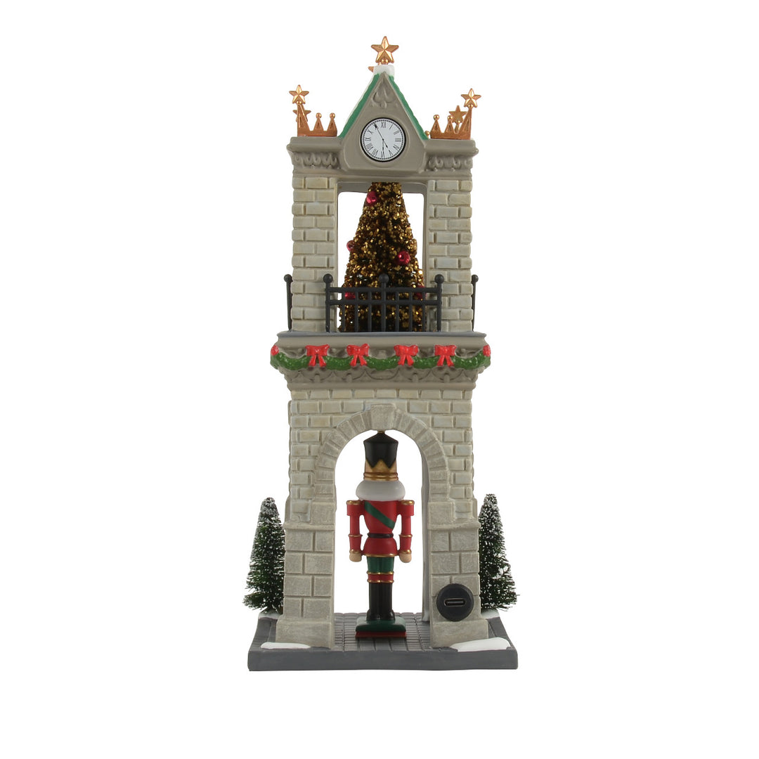 Department 56 Christmas In The City Village: Sentry In The City sparkle-castle