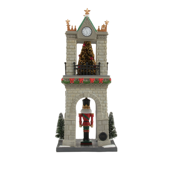 Department 56 Christmas In The City Village: Sentry In The City sparkle-castle