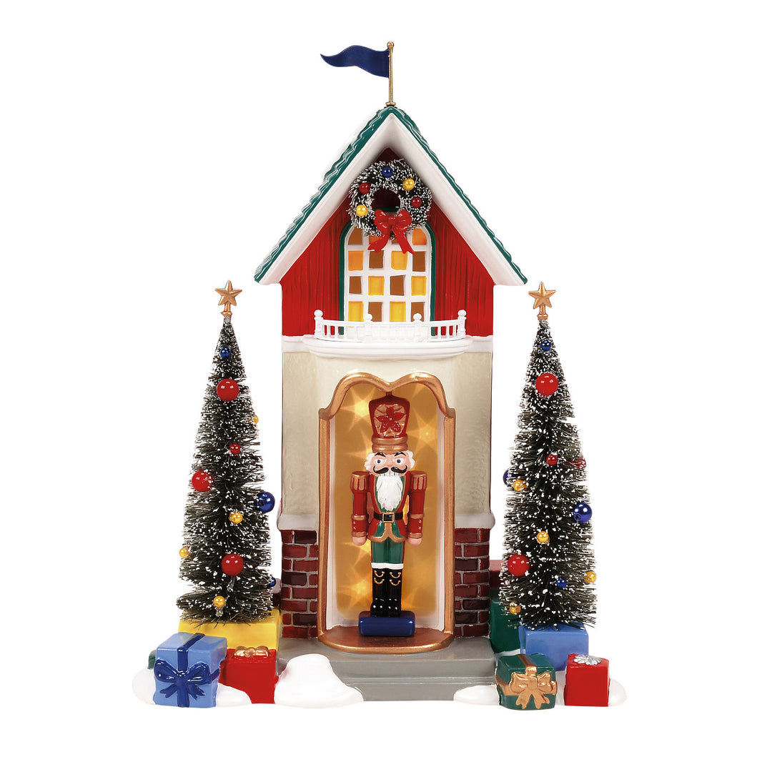 Department 56 Original Snow Village: Snow Village Sentry sparkle-castle