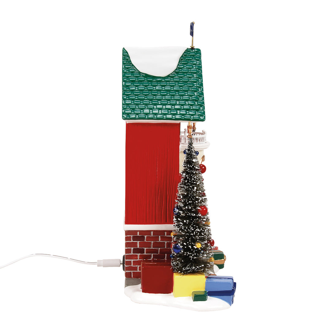 Department 56 Original Snow Village: Snow Village Sentry sparkle-castle