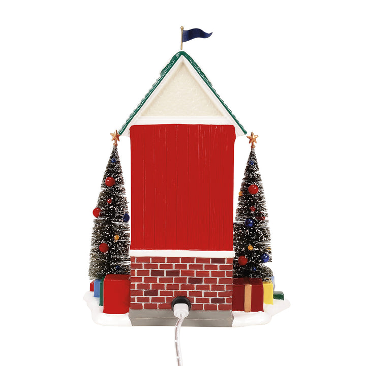 Department 56 Original Snow Village: Snow Village Sentry sparkle-castle