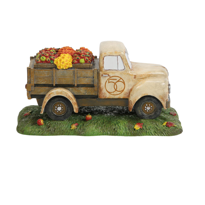 Department 56 Cross Product Village Halloween Accessory: The Old Apple Truck