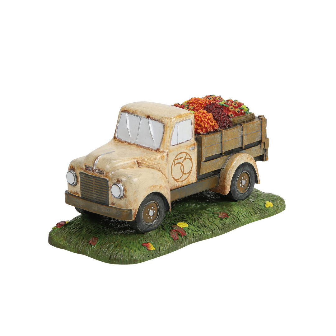 Department 56 Cross Product Village Halloween Accessory: The Old Apple Truck