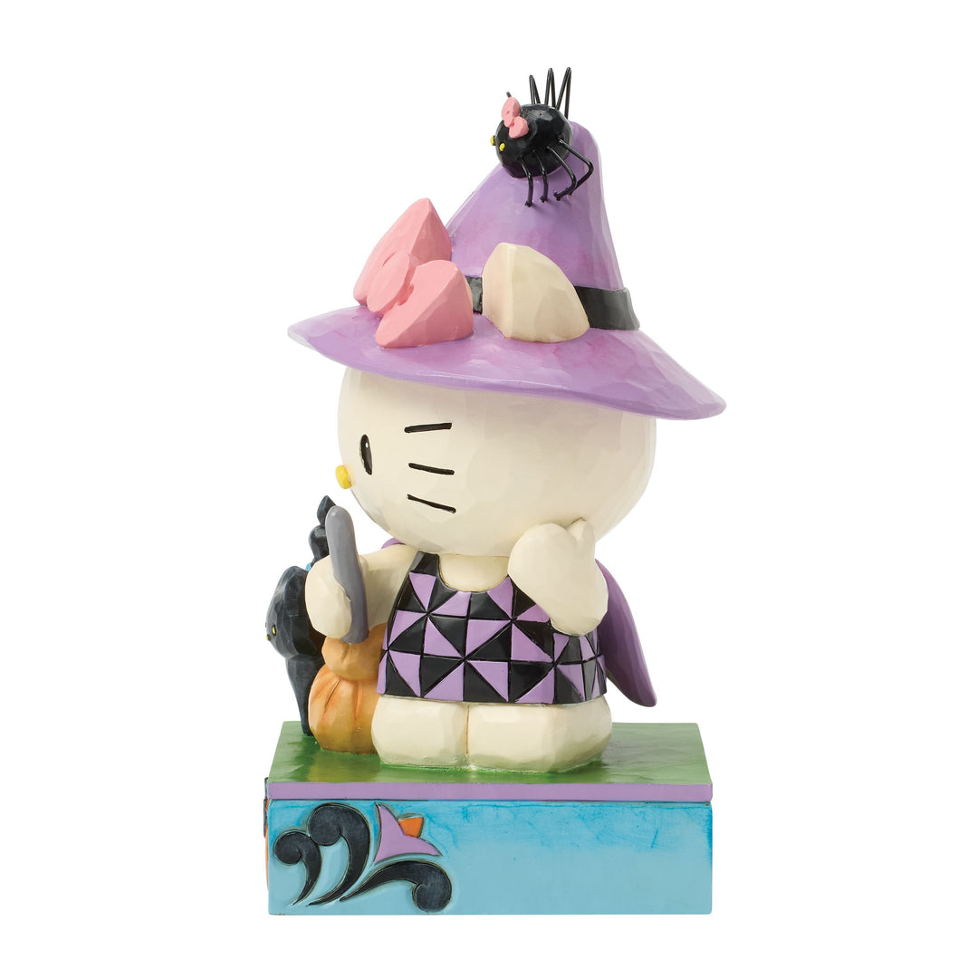 Jim Shore Sanrio: Hello Kitty in Witch Costume Figurine sparkle-castle