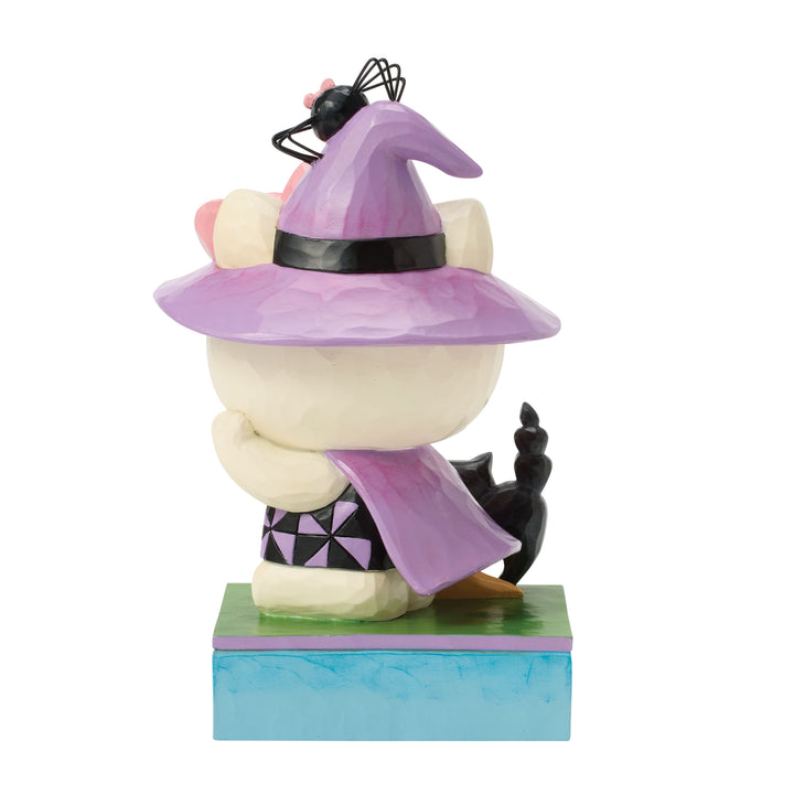 Jim Shore Sanrio: Hello Kitty in Witch Costume Figurine sparkle-castle