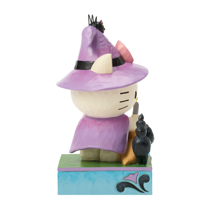 Jim Shore Sanrio: Hello Kitty in Witch Costume Figurine sparkle-castle